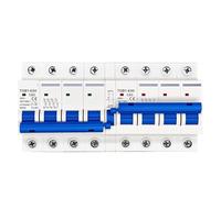 GXHOVYKWP Interrupteur de Transfert Manuel Double Alimentation AC 4P + 4P MTS Disjoncteur MCB 50HZ/60HZ 63A(63A)