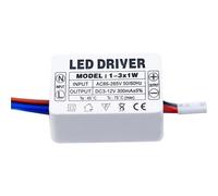 GXHOVYKWP LED Driver 300mA 1-3W 3-5W 4-7W 8-12W 12-18W 18-25W 25-36W LED Power Supply Unit 350mA AC90-265V Lighting Transformers for LEDs(8-12W 250mA)