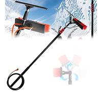 GXILUK Brosse de Nettoyage Extensible pour Panneaux solaires - Perche télescopique à Eau avec grattoir pour Le Nettoyage des vitres extérieures - Kit de Nettoyage Complet par PU