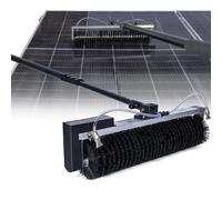GXILUK Brosse de Nettoyage pour Panneaux solaires avec Tige télescopique pour Un Entretien Efficace des Panneaux photovoltaïques de toiture