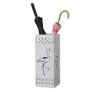 GXILUK Porte-Parapluie carré en métal pour intérieur et extérieur, Grande capacité, avec Motif ajouré.