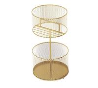 GXILUK Porte-Parapluie Rond, Support pour Canne, Support de Canne sur Pied, Organisateur de parapluies pour parapluies Longs et Courts (Or, Grand - 30 x 55 cm)