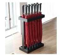 GXILUK Porte-parapluies en métal avec bac de Drainage Amovible, 12 emplacements et 4 Crochets. Solution de Rangement idéale pour la Maison, Le Bureau, Le Couloir, l'entrée et Le