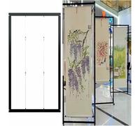 GXILUK Présentoir Pliable pour expositions d'art, Panneau d'affichage métallique autoportant pour foires Artisanales et Stands de galeries