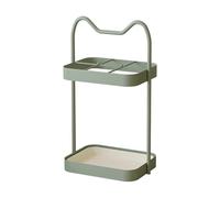 GXILUK Seau à parapluies d'entrée avec bac égouttoir Amovible, Support de Rangement pour parapluies et Cannes de Marche (Vert)