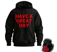 GXJIXf Have A Great Day Middle Finger Hoodie, Sarcastic & Funny Pullover Sweatshirt, for Unisex (A-2,Grand)
