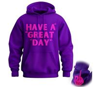 GXJIXf Have A Great Day Middle Finger Hoodie, Sarcastic & Funny Pullover Sweatshirt, for Unisex (C-2,Grand)
