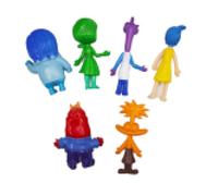 Gxlaihly 6 Pièces Inside Out 2 Figurines Jouets, Inside Out 2 Toys Sammlung, Inside Out 2 Figurines,Cadeaux à Collectionner, Décorations
