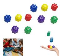 Gxlaihly Jeu Traditionnel coréen, Jeu Traditionnel coréen Gong Gi, Jeu coréen Gonggi, Gonggi Jack Stone Pebbles Set, Gonggi Korean Game, pour Tous Les âges pour Adultes Enfant (10Pcs)