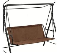 GXLBDK Tissu Oxford 600D Durable Housse de Rechange pour Balancelle de Jardin, Imperméable et Indéchirable Housse de Siège de Balancelle, pour Balancelle de Jardin,café,54.3 * 19.7 * 19.7in