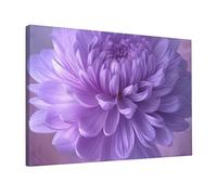 Gxllhh Tableau Toile Avec Cadre Stamen Violet Clair Tableau Murale Décoratif Décoration Murale Affiche Peintures Décoration Art Mural Abstrait Pour Salon, Chambre, Entrée, Galerie Bureau