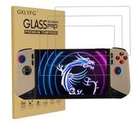 GXLYFG Lot de 3 films de protection d'écran en verre trempé pour MSI Claw 8 AI+ A2VM, anti-rayures, sans bulles, dureté 9H