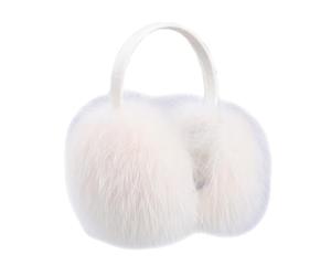 GXMDSGZ Cache Oreille Femme Cache-oreilles d'hiver for femme, chauds, moelleux et doux, réglables, for temps froid(Cream)