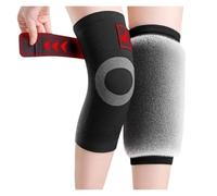 GXMDSGZ Genouillère 1 paire de genouillères chaudes d'hiver M-XXL, sangle ajustable, douces et confortables, en tissu imitation fourrure lapin, for guêtres(M)