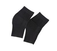 GXMDSGZ Genouillère 1 paire de genouillères chaudes en cachemire for l'automne et l'hiver, avec bandage tricoté élastique, idéales for le cyclisme(Black,M)