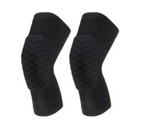 GXMDSGZ Genouillère 1 paire de genouillères protection for le sport, for hommes et femmes, en mousse épaisse, antidérapantes légères(Black,XL)