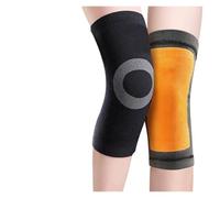 GXMDSGZ Genouillère Genouillères chaudes d'hiver et d'automne - Doublure épaisse en fourrure de lapin, idéales for la course les personnes âgées aux jambes froides (protection des articulations)(L)