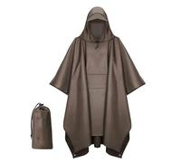 GXMDSGZ Poncho de Pluie Multifonction en PU Trois Un for Adulte, idéal for Les Voyages, la randonnée, l'escalade et l'extérieur(Color 14)