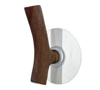 GXMDSGZ Porte Clef Mural Crochet mural moderne en bois massif forme de branche d'arbre, style nordique(Black Walnut Wood)