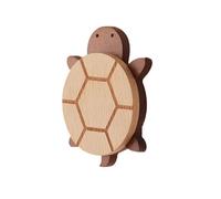 GXMDSGZ Porte Clef Mural Crochets en bois massif for animaux, crochets for tortues, cintres, fournitures de cuisine, chambre à coucher, armoire, tiroir, bouton porte(Black walnut)