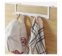 GXMDSGZ Porte Clef Mural Organiseur de salle bain à 5 crochets for vêtements, manteaux, chapeaux, serviettes, organisateurs d'entretien ménager(Brown)