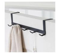 GXMDSGZ Porte Clef Mural Organiseur de salle bain à 5 crochets for vêtements, manteaux, chapeaux, serviettes, organisateurs d'entretien ménager(Light Grey)