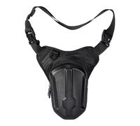 GXMDSGZ Sacoche latérale for Jambe de Moto, Sacoche Rigide for, Accessoires Conduite multifonctionnels et étanches(Black)