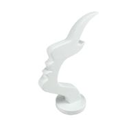 GXMDSGZ Support de lunettes à profil humain minimaliste, imprimé en 3D, support latéral for , amusant et pratique, décoration artistique bureau, ornement Pour Maison, Bureau, Magasin(White)