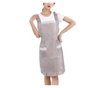 GXMDSGZ Tablier Tablier double couche imperméable et résistant à l'huile, tablier de cuisine, taille princesse mignonne for la maison(Color 4)