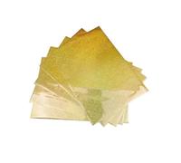 GXMDSGZ Tampon à Feuille Chaude Format A4, Papier doré, Toner laminé réactif for Cartes en, 50 pièces pour Craft Card(Gold Dots)