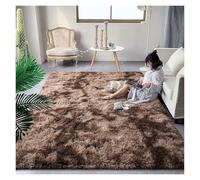 GXMDSGZ Tapis Arc-en-Ciel Doux et Moelleux for Chambre de Filles, Shaggy, Salle Jeux for Enfants, décoration Maison pour Chambre à Coucher Et Salon(Chocolate,122X183cm)