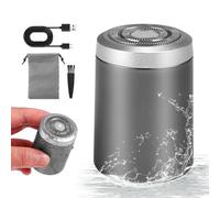 Gxpjycfob Mini Rasoir Electrique Homme, Mini Rasoir Électrique Portable, Rechargeable par USB, Electric Shaver étanche pour Hommes Femmes Voiture, Voyage, Maison, Bureau