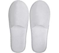 GXQFF Lot de 100 Paires de Chaussons Jetables pour Spa et Pédicure, Chausson invité,Sandales jetables pour Hôtels, Spa, hôtel, Salle de Bain-C||Taille Unique