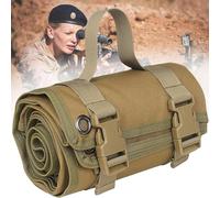 GXQFF Tapis De Tir Rembourré pour L'extérieur,Tapis Tir Rembourre L'extérieur avec Sacs De Sable De Soutien Avant Arrière pour Formation Chasse Camping-Marron