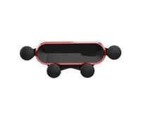 GXQKLST pour IPhone Soporte Universal Para Coche Celular 1 Pieza Soporte Coche Gravity Soporte Ventilación Aire Coche Móvil Support Telephone Voiture(Red)