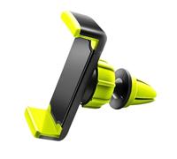 GXQKLST pour Samsung Mobile Universal 360 Rotation Car Phone Holder Air Vent Mount Stand No Magnetic Car Smartphone Support Accessories Support Telephone Voiture(Green)
