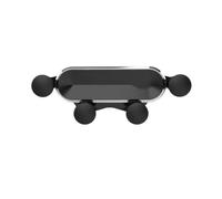 GXQKLST pour Samsung Soporte Universal Para Coche Celular 1 Pieza Soporte Coche Gravity Soporte Ventilación Aire Coche Móvil Support Telephone Voiture(Silver)