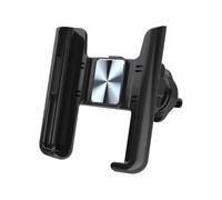 GXQKLST pour Samsung Support Universel Téléphone Portable Fixation par Gravité sur Grille D'aération Accessoires pour Voiture Support Telephone Voiture(Silver)