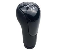 GXSAI Levier Vitesses Manuel Vitesses pour Fiesta Fusion pour Transit Connect 2002-On Accessoires Style Voiture Couvercle Pommeau Levier Vitesse 5/6 Vitesses Tête Stylo Changement Cuir(6 Speed Black)