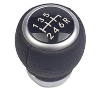 GXSAI Levier Vitesses Manuel Vitesses pour Subaru pour Impreza pour WRX STi 2010-2019 Couvercle De Pommeau Levier Vitesse 5/6 Vitesses Tête Changement Cuir Manette Handball(Leath-Bla-Down-r6)