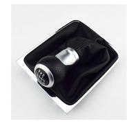 GXSAI Levier Vitesses Manuel Vitesses pour VW pour Passat B6 2005-2011 Accessoires De Style Voiture Couvercle Pommeau Levier Vitesse 5/6 M Changement Guêtre Collier Démarrage(6 Speed Black)