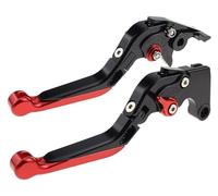 GXSAI Moto Leviers d'embrayage Frein pour Ducati pour Monster 1200/S/R 2014-2022 M1100/S/EVO 2009-2013 Pièces Modification Moto Leviers d'embrayage Frein Réglables Pliants Extensibles(2)