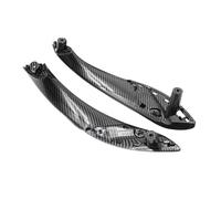GXSAI poignées de Porte intérieure Ensemble De Garniture Couvercle Poignée Porte Intérieure Gauche Droite pour BMW Série 3 4 M3 M4 F30 F31 F34 F36 F32 F33 F80 F82 F83(Front 2pcs Carbon)