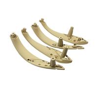 GXSAI poignées de Porte intérieure Ensemble De Garniture Couvercle Poignée Porte Intérieure Gauche Droite pour BMW Série 3 4 M3 M4 F30 F31 F34 F36 F32 F33 F80 F82 F83(F30 4Pcs Beige)