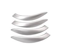 GXSAI poignées de Porte intérieure Poignée De Porte Intérieure avec Garniture Couverture Extérieure pour BMW Série 3 4 M3 M4 F30 F34 F36 F32 F33 F80 F82 F83(Silver Grey)