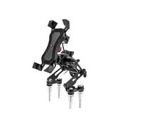 GXSAI pour B&M&W F 800 R 2015- Moto Réglable Extensible Téléphone Navigation Support Plaque GPS Moto Support téléphone Intelligent(with Mobile Phone Holder)