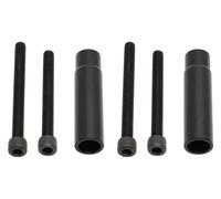 GXSAI pour Ninja 650 pour Ninja 1000 H2SX Z1000SX 1400GTR Moto Support De Téléphone Et Navigation Adaptateur De Support Rallonge De Guidon Moto Support téléphone Intelligent(2 Set)