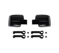 GXSAI Rétroviseur Couvercle pour Dodge pour Nitro 2007-2012 Couvercles De Rétroviseur Couverture De Poignée De Porte De Voiture Autocollants Garniture Accessoires Extérieurs(Taille:Black 10 PCS)