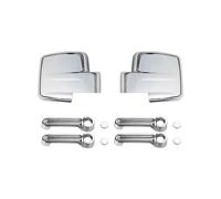 GXSAI Rétroviseur Couvercle pour Dodge pour Nitro 2007-2012 Couvercles De Rétroviseur Couverture De Poignée De Porte De Voiture Autocollants Garniture Accessoires Extérieurs(Taille:Chrome 10 PCS)