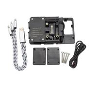 GXSAI Support téléphone Moto Plaque GPS Téléphone Portable Support pour Benelli pour Trk502 pour TRK 520x pour X Navigation Moto(Black1)